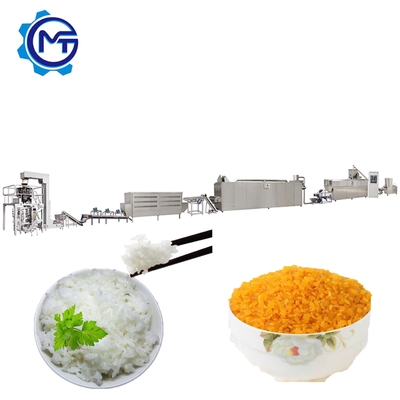 Wytłaczana maszyna do produkcji sztucznego ryżu ze stali nierdzewnej 304 lub 201