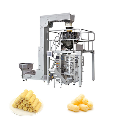 SS 201 304 Linia do produkcji ciasta kukurydzianego Srebrna maszyna do wytłaczania przekąsek