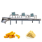 SS 201 304 Linia do produkcji ciasta kukurydzianego Srebrna maszyna do wytłaczania przekąsek